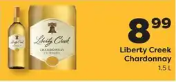 Weis Markets Liberty Creek Chardonnay offer