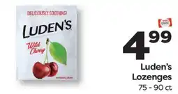 Weis Markets Luden's Lozenges offer