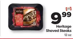 Weis Markets Heritage Shaved Steaks offer