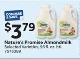 Stop&Shop Nature's Promise Almondmilk offer