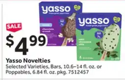 Stop&Shop Yasso Novelties offer
