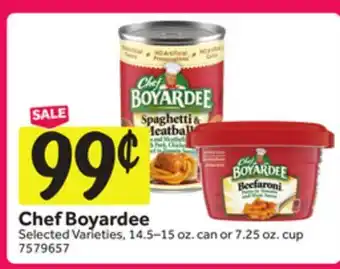 Stop&Shop Chef Boyardee offer