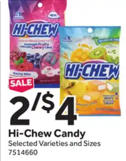 Stop&Shop Hi-Chew Candy offer