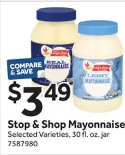 Stop&Shop Stop & Shop Mayonnaise offer
