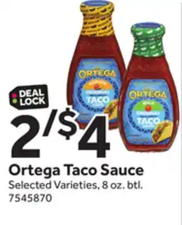 Stop&Shop Ortega Taco Sauce offer