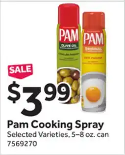 Stop&Shop Pam Cooking Spray offer