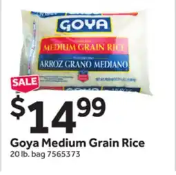 Stop&Shop Goya Medium Grain Rice offer