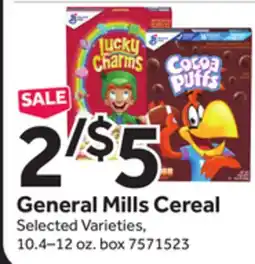 Stop&Shop General Mills Cereal offer