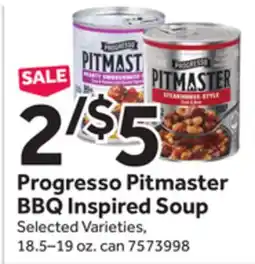 Stop&Shop Progresso Pitmaster BBQ Inspired Soup offer