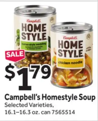 Stop&Shop Campbell's Homestyle Soup offer