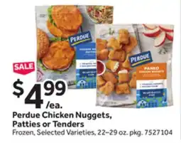 Stop&Shop Perdue Chicken Nuggets, Patties or Tenders offer