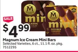 Stop&Shop Magnum Ice Cream Mini Bars offer