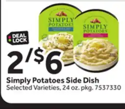 Stop&Shop Simply Potatoes Side Dish offer