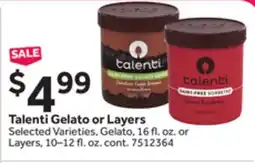 Stop&Shop Talenti Gelato or Layers offer