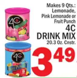 C Town 4C DRINK MIX offer