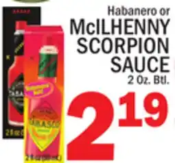C Town McILHENNY SCORPION SAUCE offer