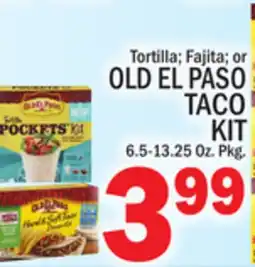 C Town OLD EL PASO TACO KIT offer