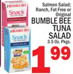 C Town BUMBLE BEE TUNA SALAD offer