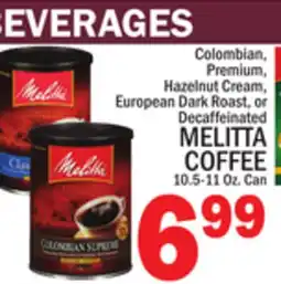 C Town MELITTA COFFEE offer