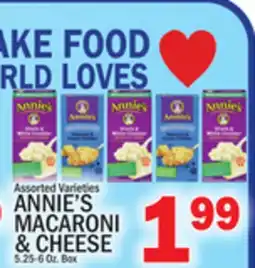 C Town ANNIE'S MACARONI & CHEESE offer