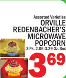 C Town ORVILLE REDENBACHER'S MICROWAVE POPCORN offer