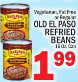 C Town OLD EL PASO REFRIED BEANS offer
