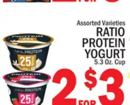 C Town RATIO PROTEIN YOGURT offer