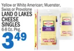 C Town LAND O LAKES CHEESE SINGLES offer