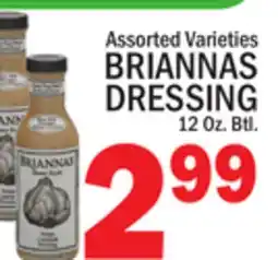 C Town BRIANNAS DRESSING offer