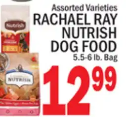 C Town RACHAEL RAY NUTRISH DOG FOOD offer