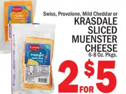 C Town KRASDALE SLICED MUENSTER CHEESE offer