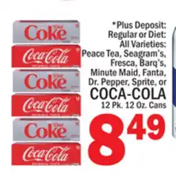 C Town COCA-COLA offer