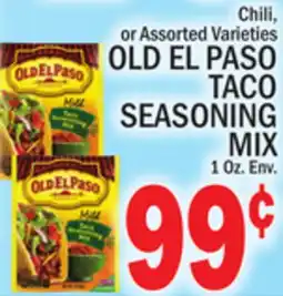 C Town OLD EL PASO TACO SEASONING MIX offer