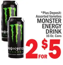 C Town MONSTER ENERGY DRINK offer