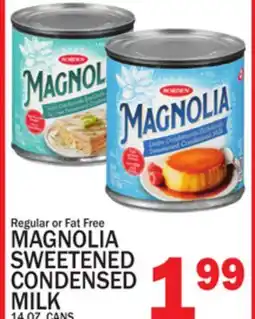 C Town MAGNOLIA SWEETENED CONDENSED MILK offer