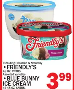 C Town FRIENDLY'S ICE CREAM 48 OZ. CNTRS offer