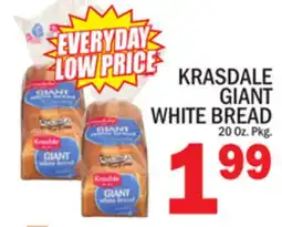 C Town KRASDALE GIANT WHITE BREAD offer