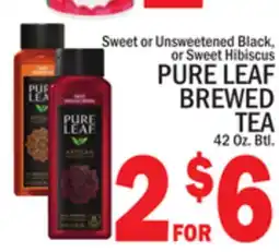 C Town PURE LEAF BREWED TEA offer