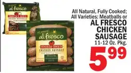 C Town AL FRESCO CHICKEN CHICKEN SAUSAGE offer