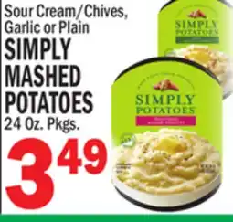 C Town SIMPLY SIMPLY MASHED POTATOES 24 Oz. Pkgs offer