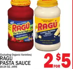 C Town RAGU PASTA SAUCE offer