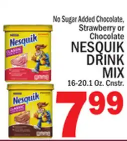 C Town NESQUIK DRINK MIX offer