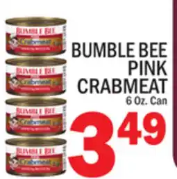 C Town BUMBLE BEE PINK CRABMEAT offer