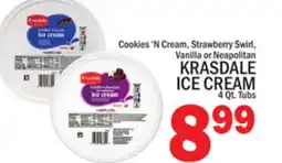 C Town KRASDALE ICE CREAM offer