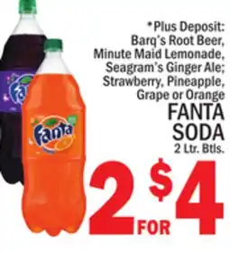 C Town FANTA SODA offer