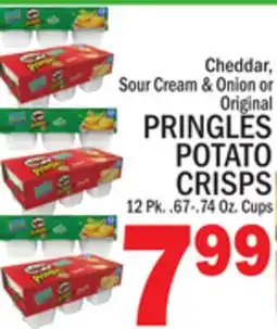 C Town PRINGLES POTATO CRISPS offer