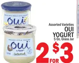 C Town OUI YOGURT offer
