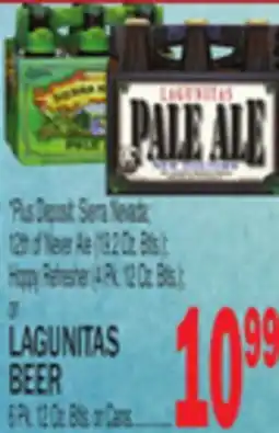 C Town LAGUNITAS BEER 6 Pk. 12 Oz. Btls. or Cans offer