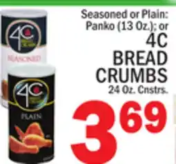 C Town 4C BREAD CRUMBS 24 Oz. Cnstrs offer