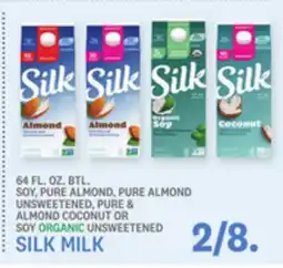 Kings Food Markets SILK MILK offer